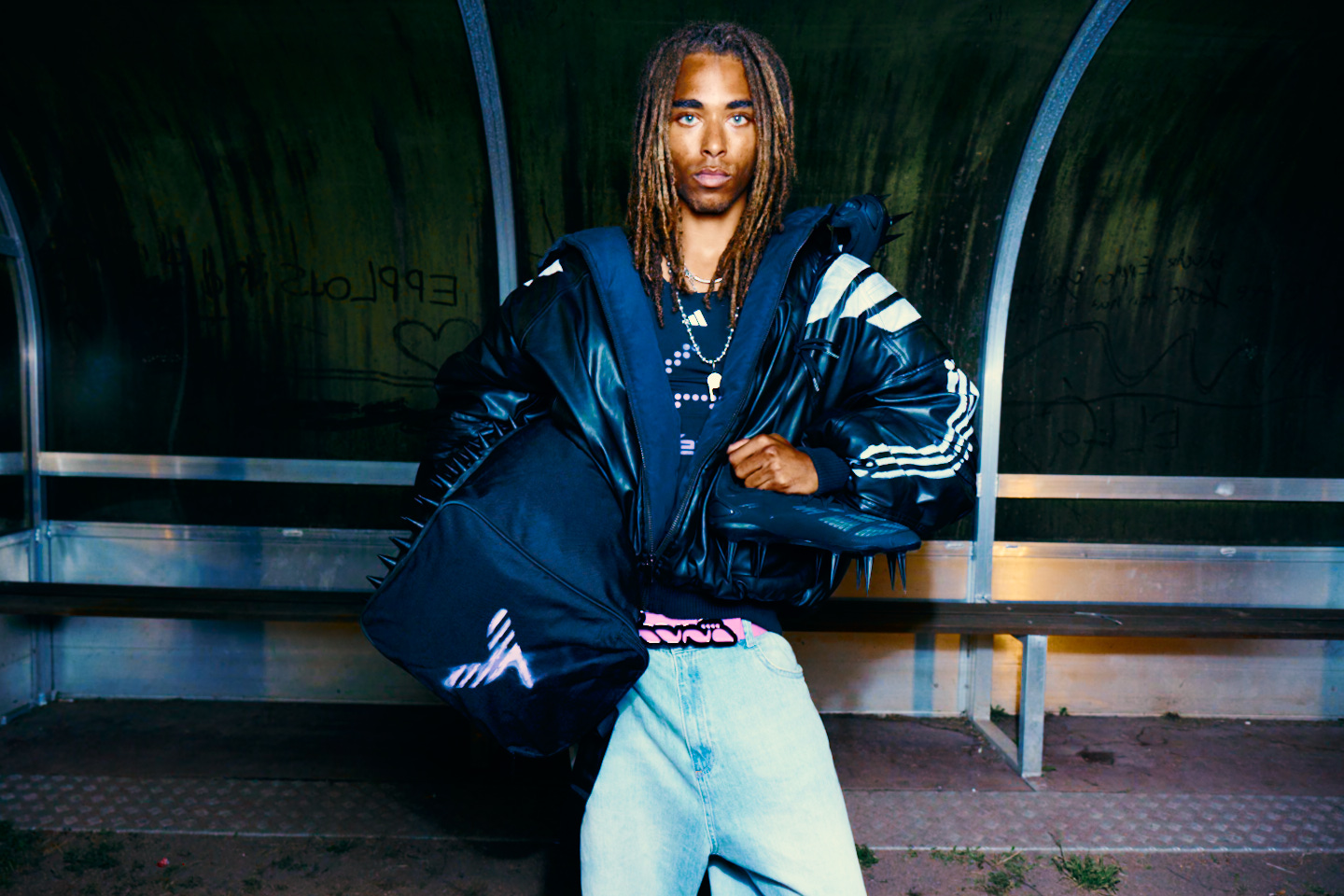 Adidas X Huni — portrait in the dugout